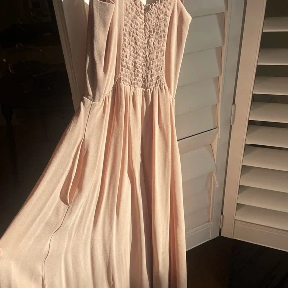 Reformation Rosehip Dress Squareneck Ballerina - Picture 5 of 7